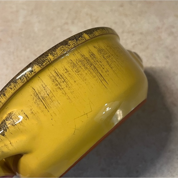 De Silva Terre D' Umbria Handmade Italian Pottery Soup Bowl Two Handles - Picture 7 of 10